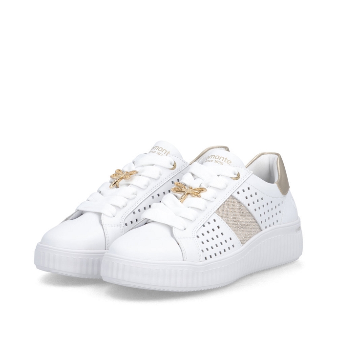 Remonte basket d3e04.80 blanc multi