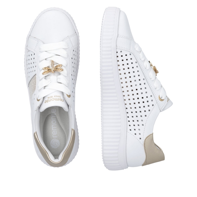 Remonte basket d3e04.80 blanc multi2673701_3