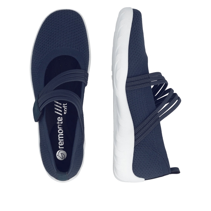 Remonte ballerine r3519.14 bleu2674801_3