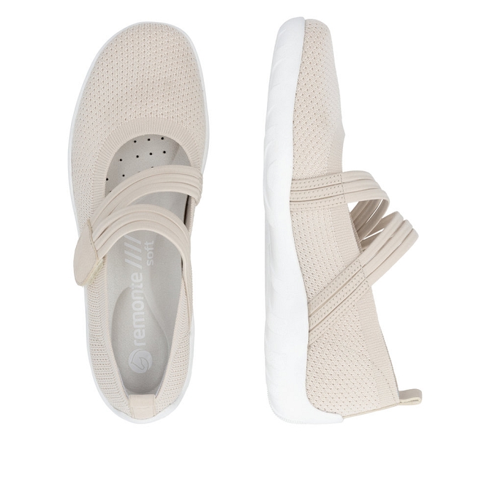 Remonte ballerine r3519.60 beige2674901_3