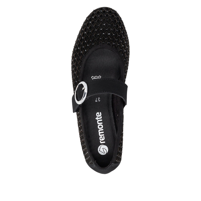 Remonte ballerine d0k18.02 noir2676001_4