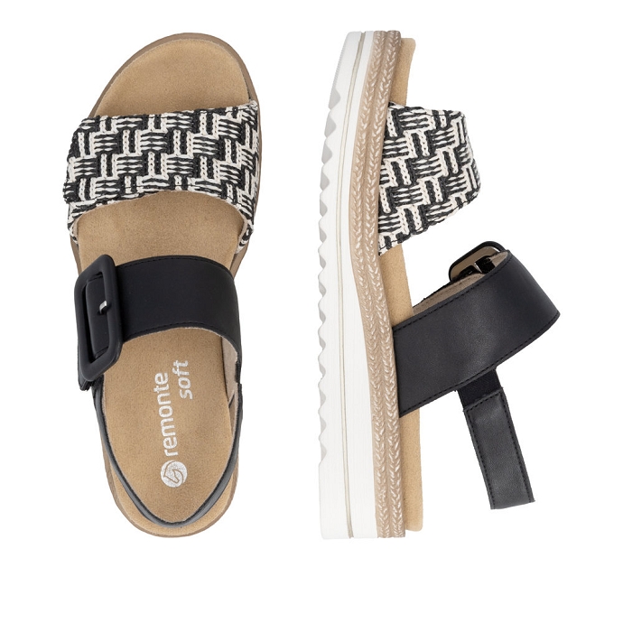 Remonte sandale d0q62.03 noir2677001_3