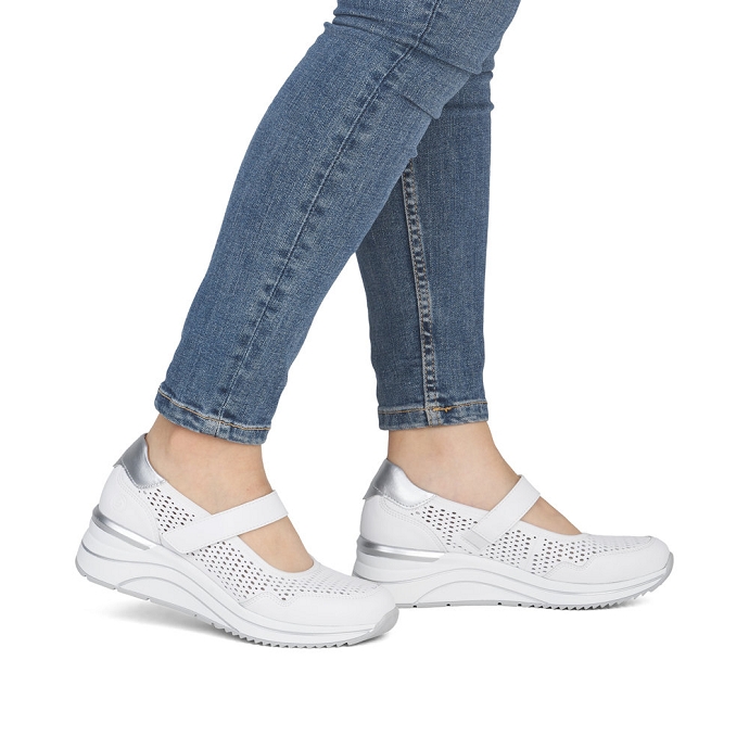Remonte ballerine d0t21.80 blanc2677601_2