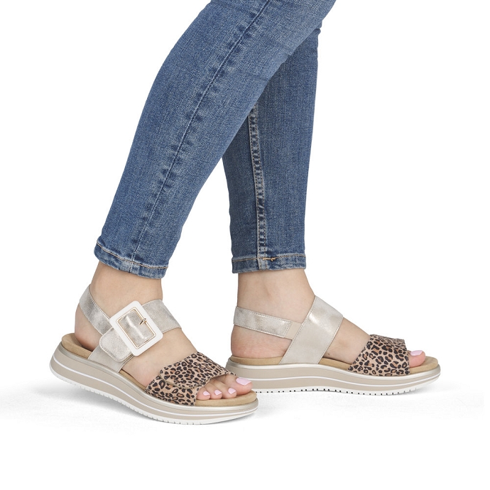 Remonte sandale d1j53.91 leopard2678001_2