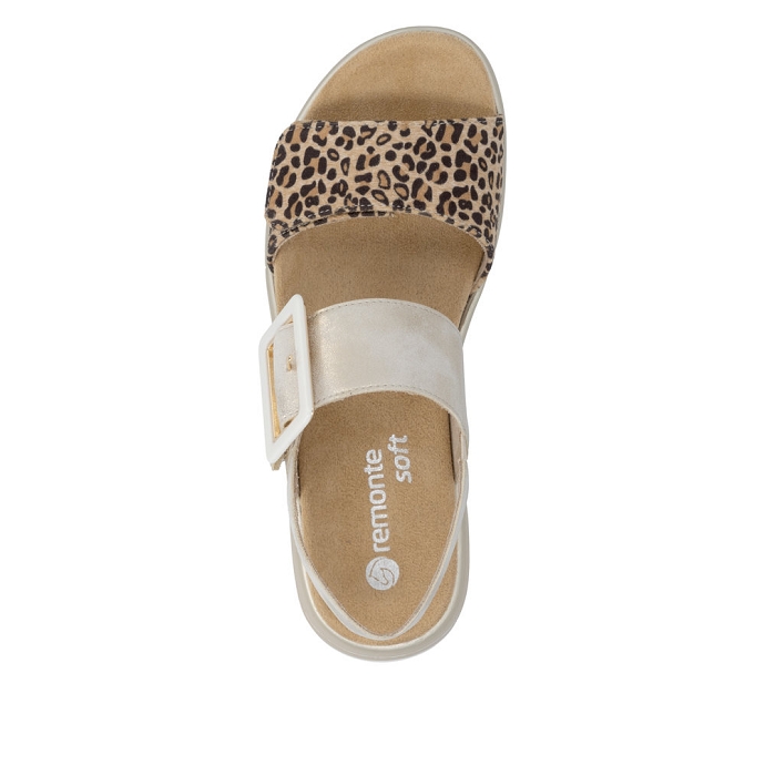Remonte sandale d1j53.91 leopard2678001_4