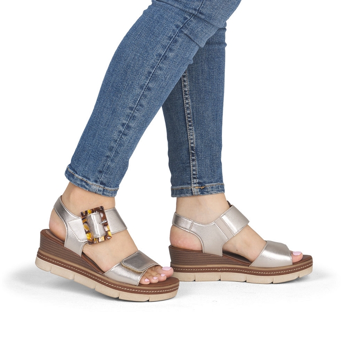 Remonte sandale d2l53.90 platinum2679001_2