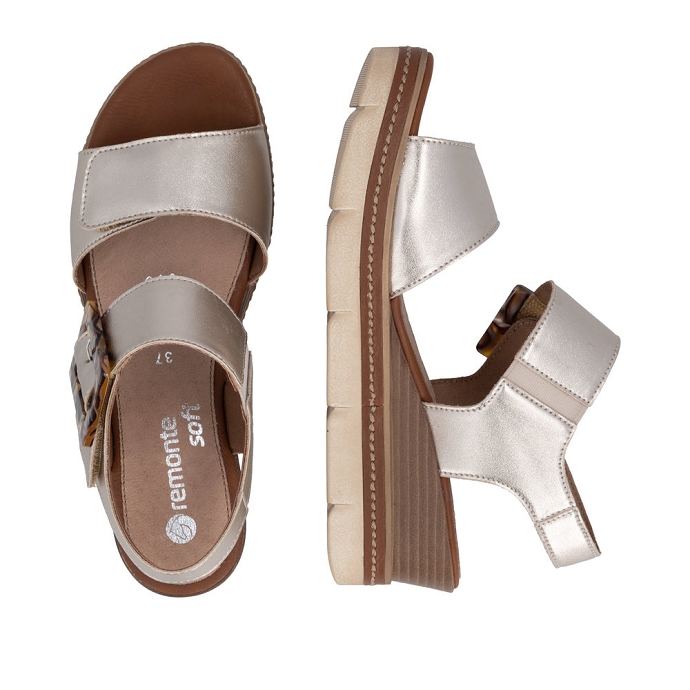Remonte sandale d2l53.90 platinum2679001_3