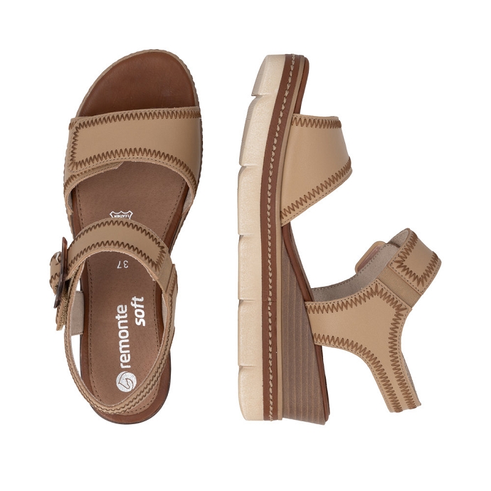 Remonte sandale d2l58.61 beige2679101_3