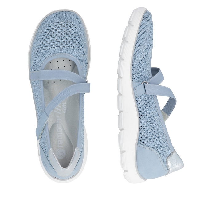 Remonte ballerine d3g05.12 bleu2679801_3