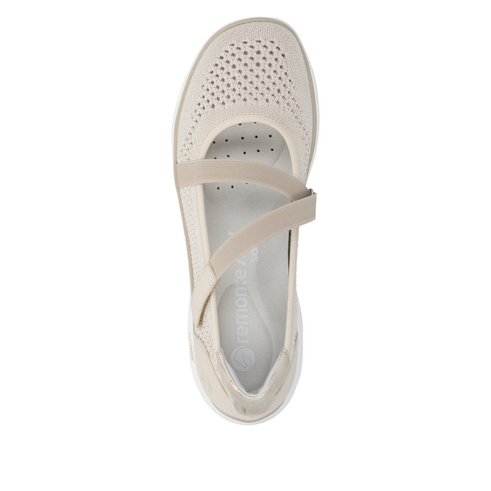 Remonte ballerine d3g05.60 beige2679901_4