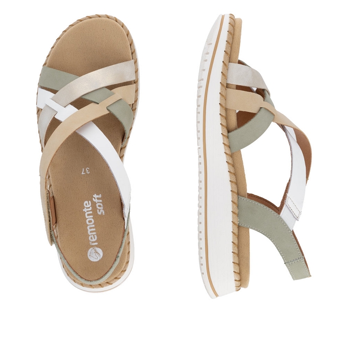 Remonte sandale d3j53.52 kaki2680501_3