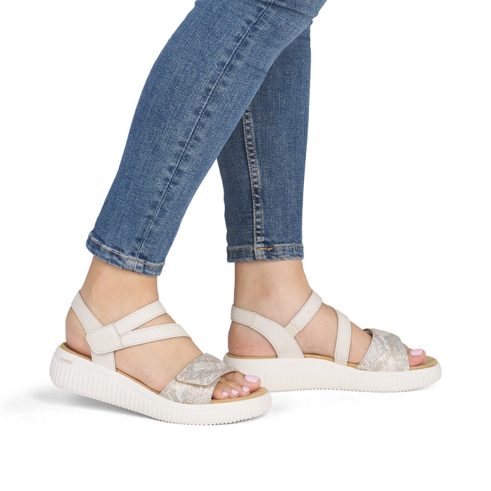Remonte sandale d3l51.60 blanc multi2681001_2