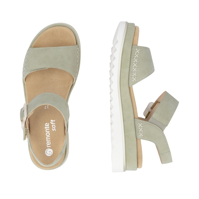 Remonte sandale d3p53.52 vert2681301_3