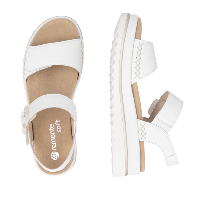 Remonte sandale d3p53.80 blanc2681401_3