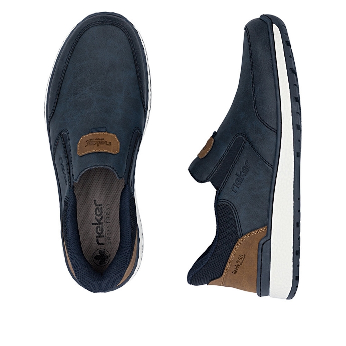 Rieker slip on b9057.14 bleu2683101_3