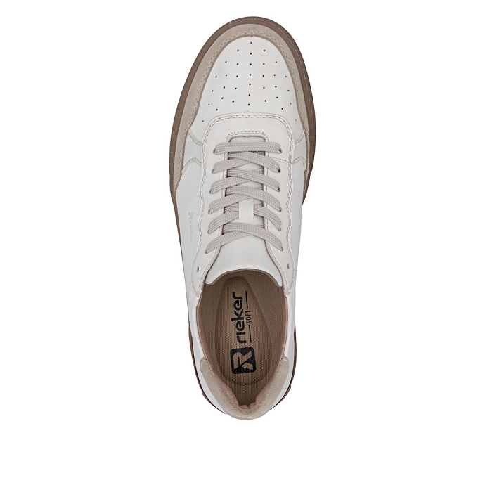 Rieker basket u0710.80 creme2683901_4