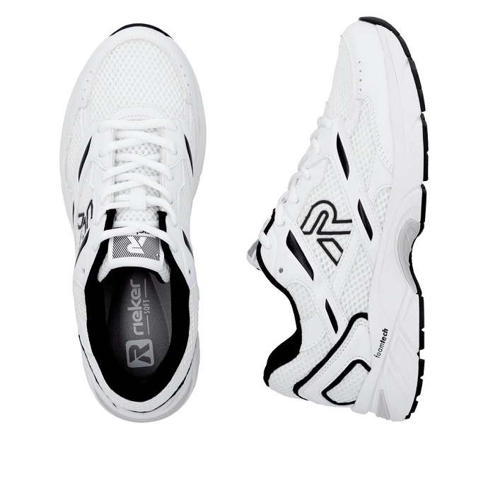 Rieker basket u4200.82 blanc2685001_3