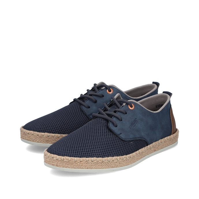 Rieker espadrille b2648.14 bleu