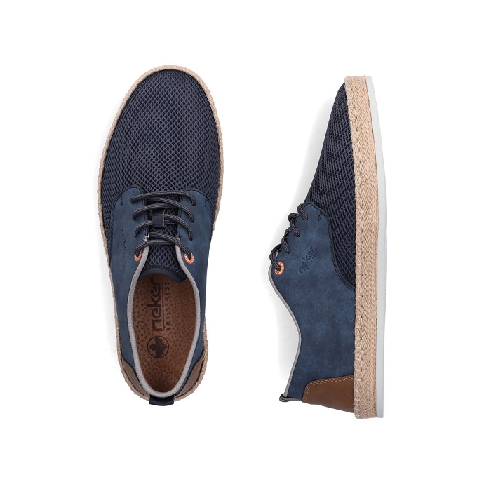 Rieker espadrille b2648.14 bleu2688201_4
