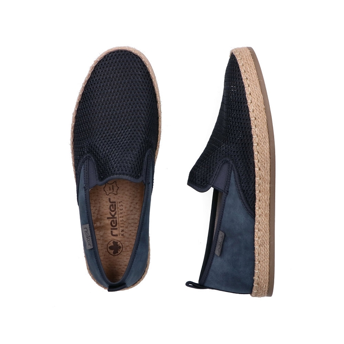 Rieker espadrille b2661.14 bleu2688401_4