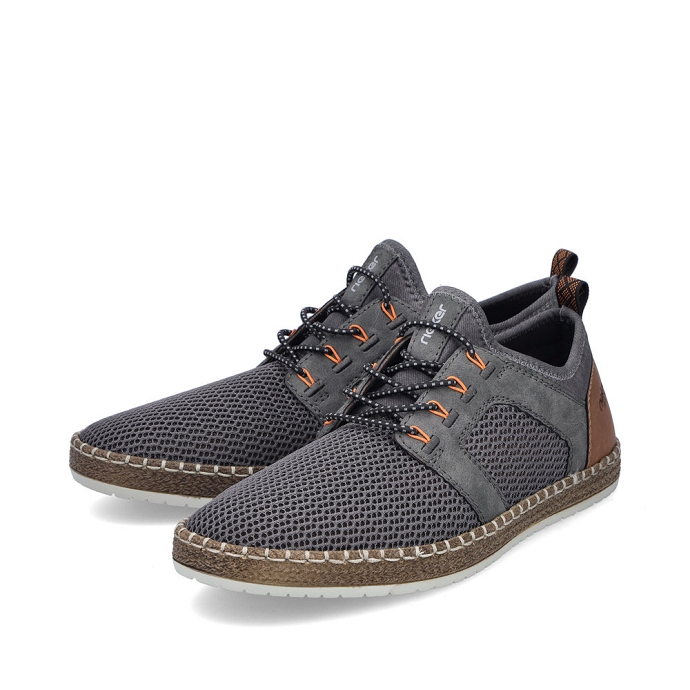 Rieker espadrille b5252.45 gris