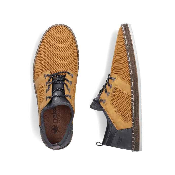 Rieker espadrille b5252.68 jaune2689001_3