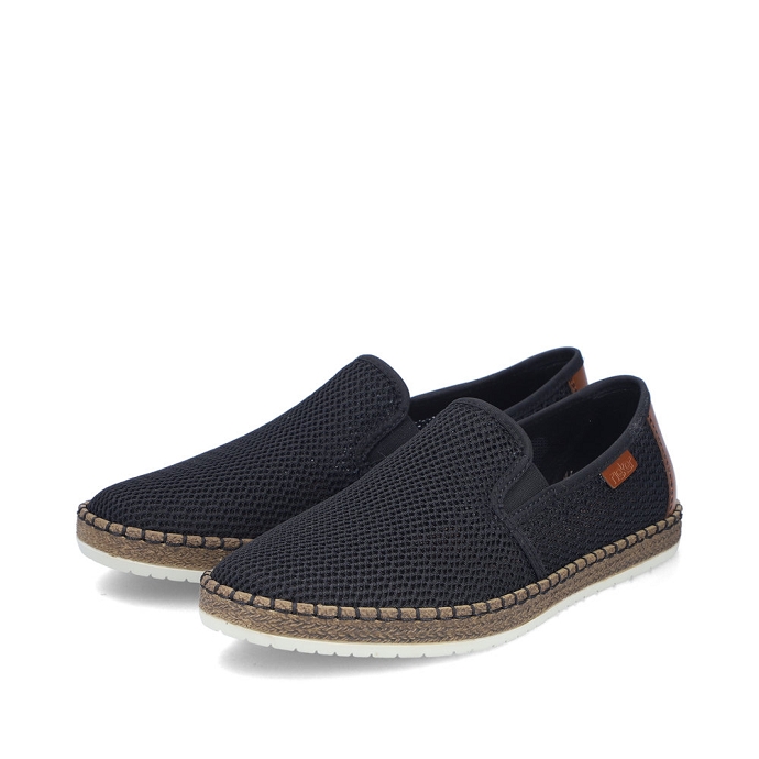 Rieker espadrille b5276.00 noir