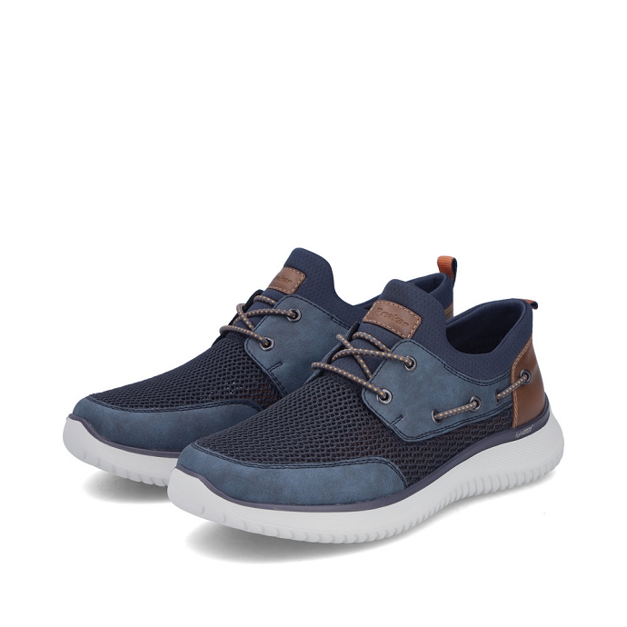 Rieker basket b9643.14 bleu