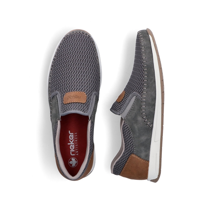 Rieker mocassin 11954.45 gris2691201_2
