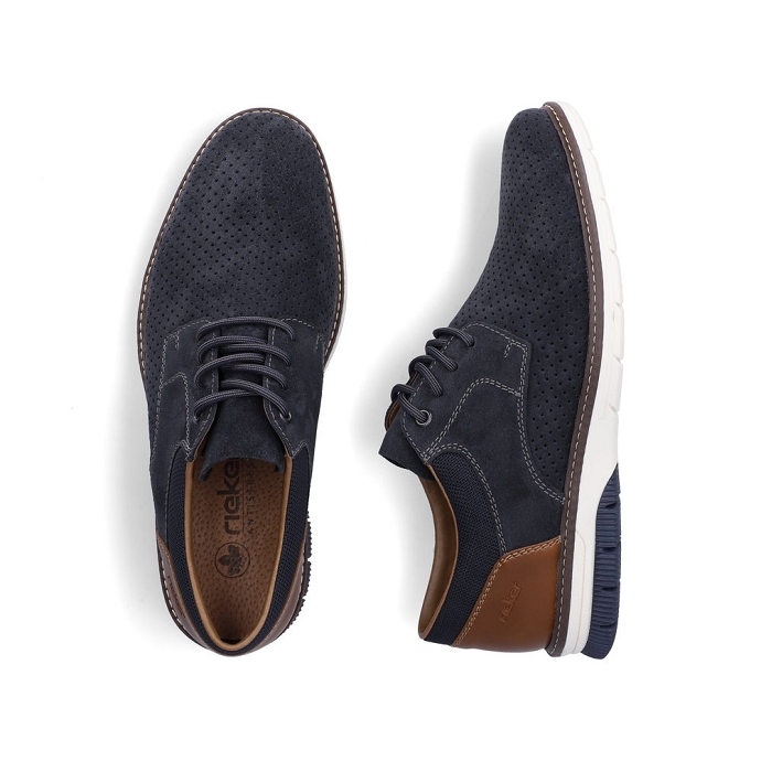 Rieker chaussure a lacets 14425.14 bleu2691501_4