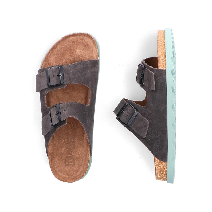 Rieker mule 21190.45 gris2692501_3