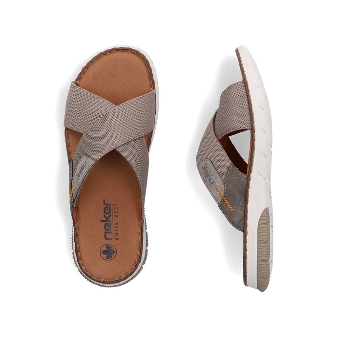 Rieker mule 25250.64 taupe2693301_3