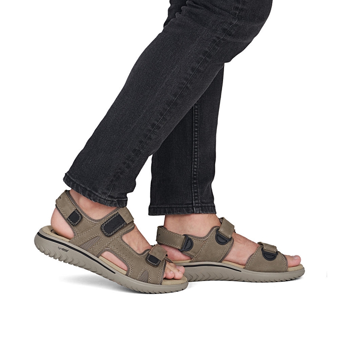 Rieker sandale 26450.25 gris2693401_2