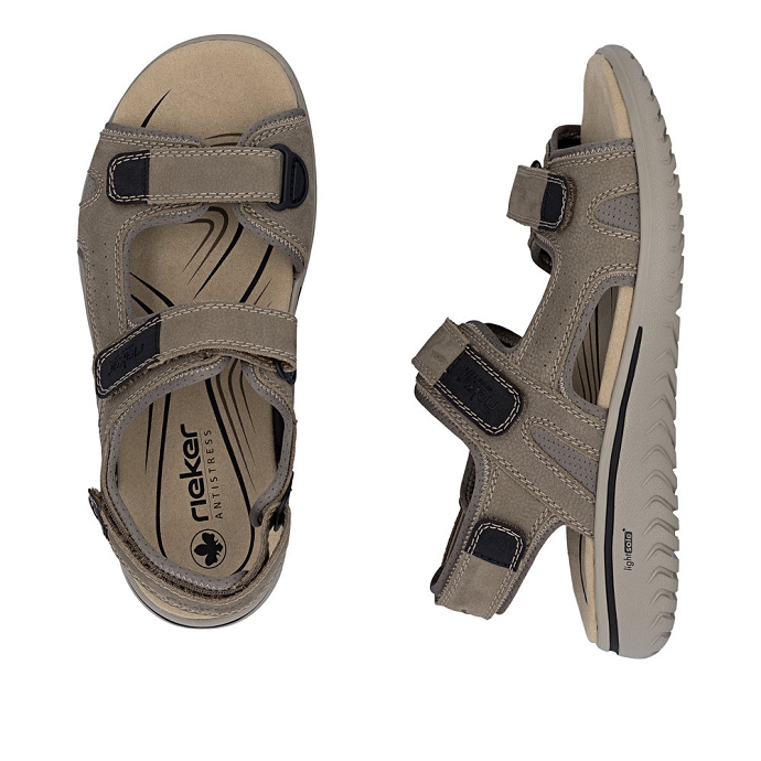 Rieker sandale 26450.25 gris2693401_3