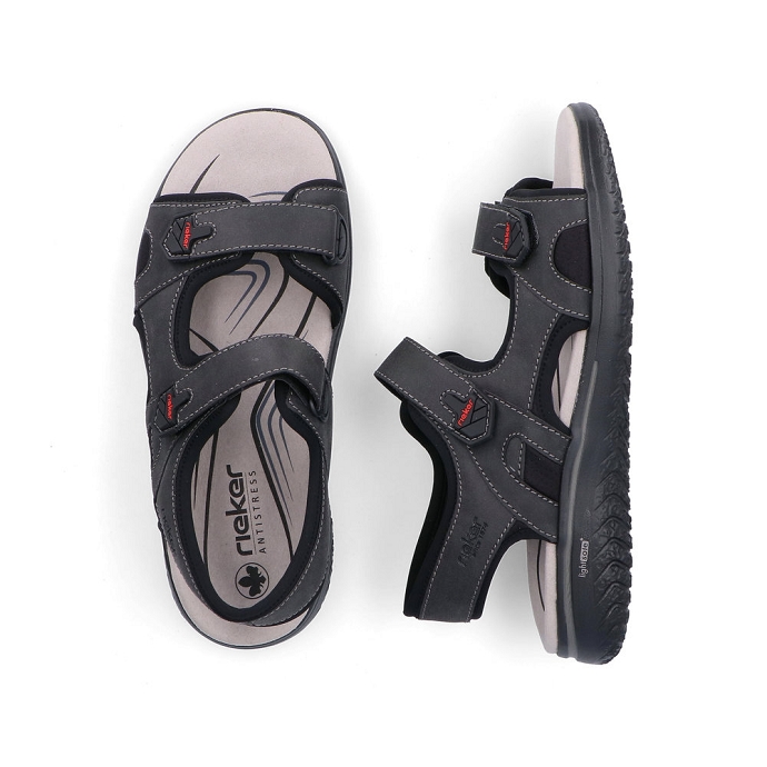Rieker sandale 26455.00 noir2693601_4