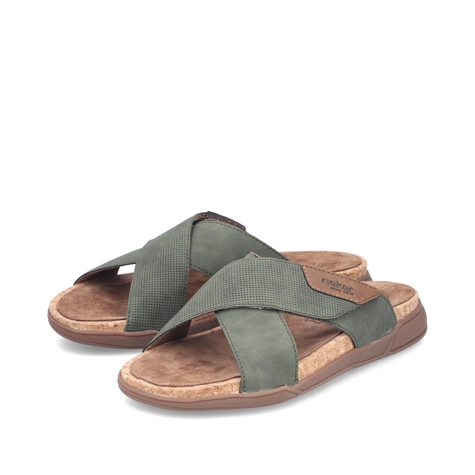 Rieker mule 27070.54 kaki