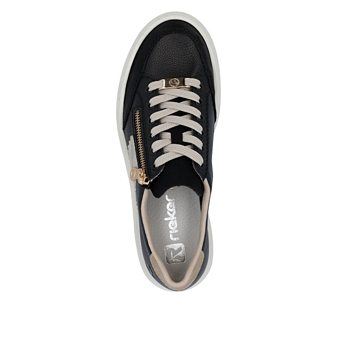 Rieker basket m1912.00 noir2695801_4