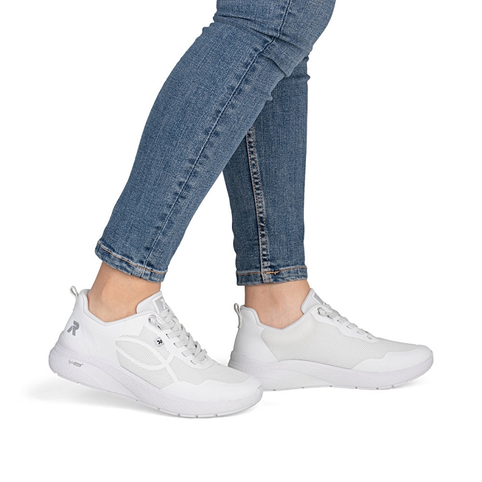 Rieker basket m8551.80 blanc2697301_2