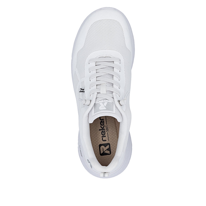 Rieker basket m8551.80 blanc2697301_4