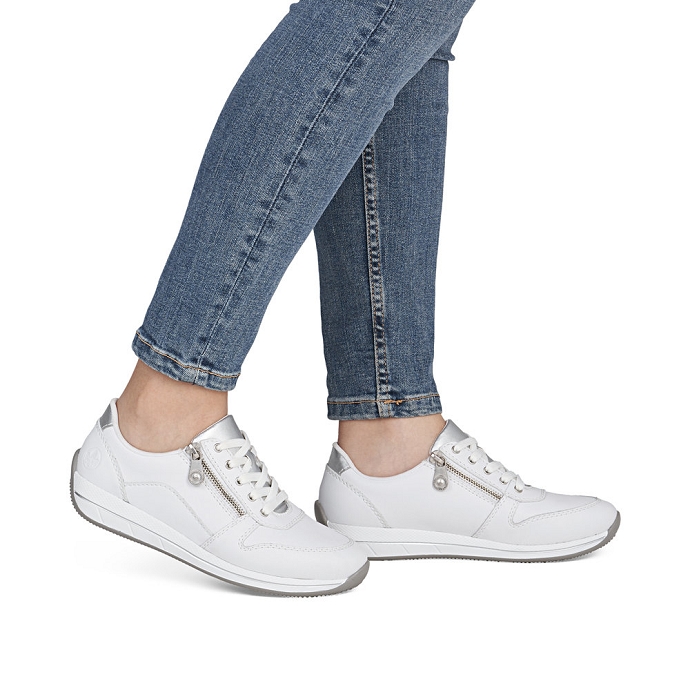 Rieker basket n1100.81 blanc2698001_2