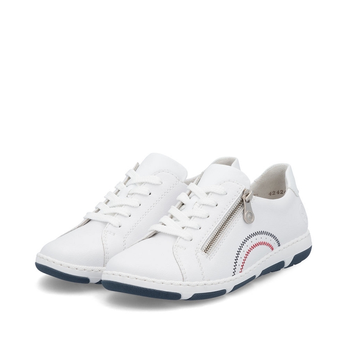 Rieker basket 42424.80 blanc
