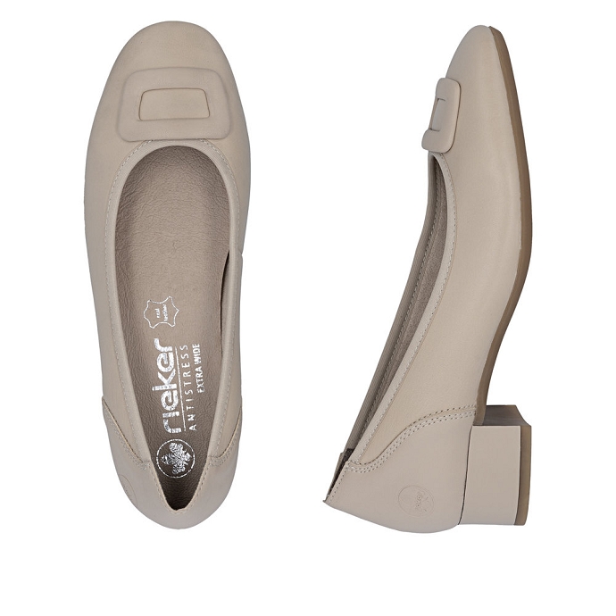 Rieker escarpin 43453.62 beige2702501_3