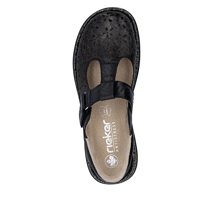 Rieker mule 46397.00 noir2703001_4