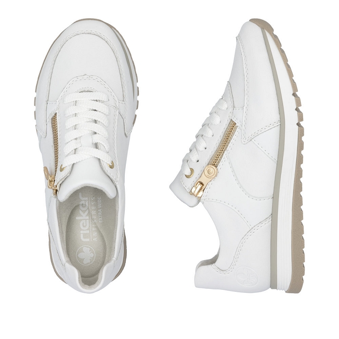 Rieker basket 49010.80 blanc2703701_3