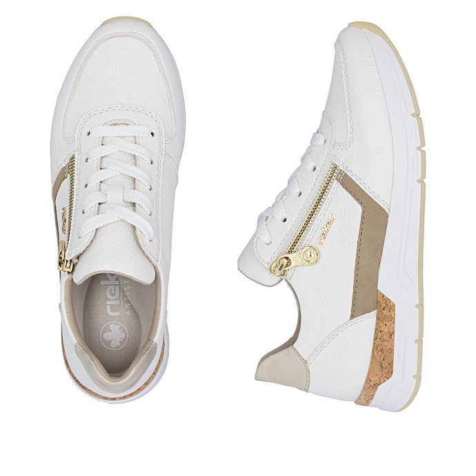 Rieker basket 58902.80 blanc2704301_3