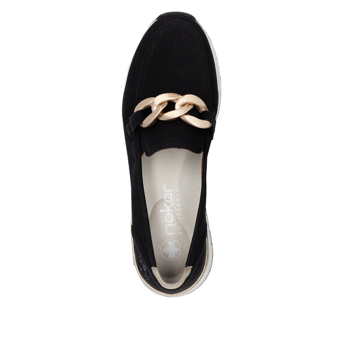 Rieker mocassin 58944.00 noir2704401_4