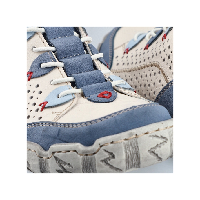 Rieker chaussure a bride l0375.91 creme2709401_3