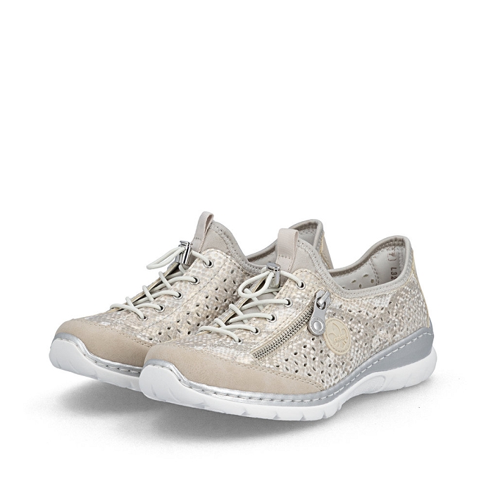 Rieker basket l3252.92 platinum