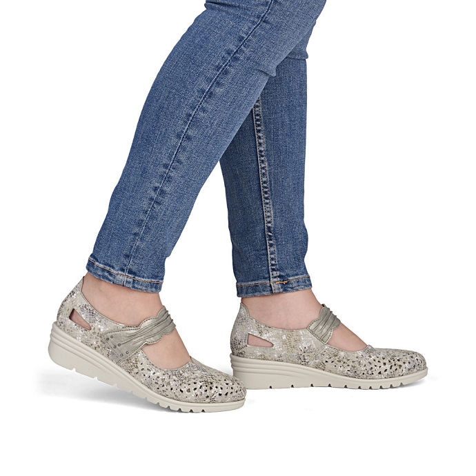 Rieker ballerine l5359.90 beige2709901_2