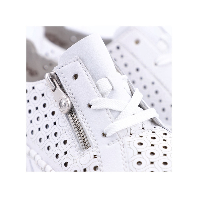 Rieker chaussure a lacets m2300.80 blanc2710301_3